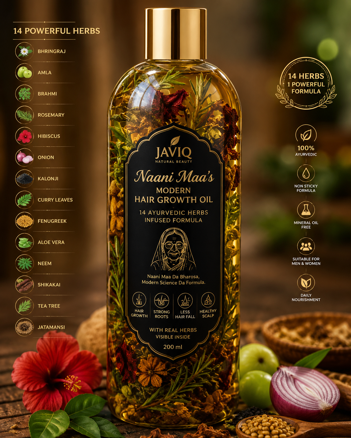 Modern Hair Growth Oil