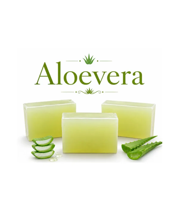 Javiq Aloe Vera Handcrafted Soap Soothing And Hydrating 125 G Pack Of 3