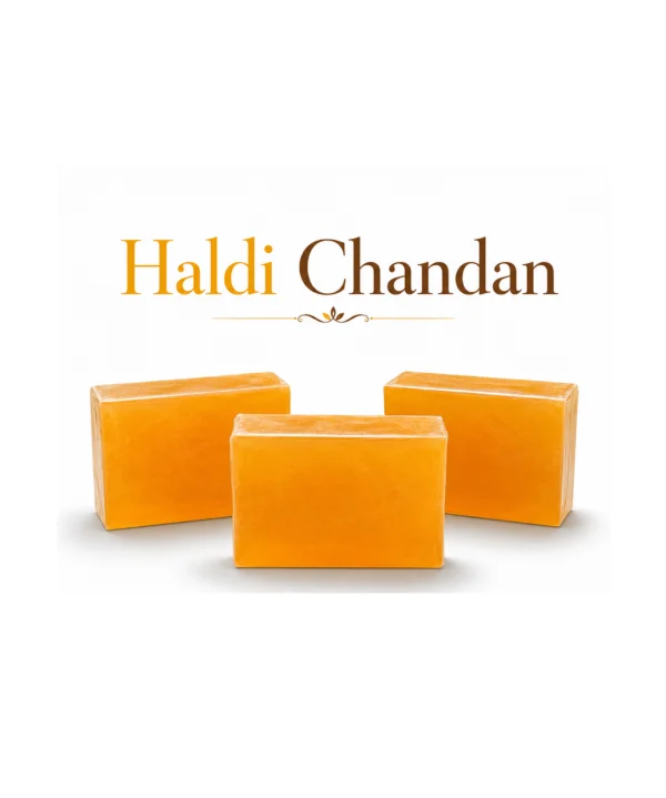 Javiq Haldi Chandan Handcrafted Soap With Essential Oils 125 G Pack Of 3