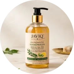 JAVIQ Neem and Tea Tree handmade handwash