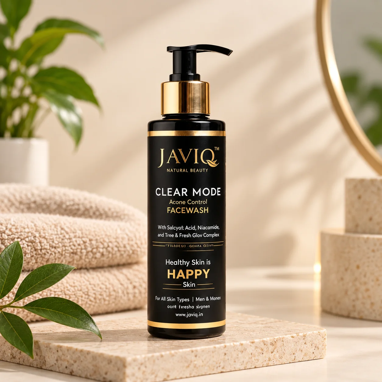 Javiq Clear Mode Salicylic Acid Niacinamide Acne Control Face Wash